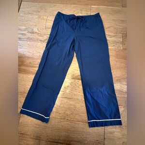 Haven Well Within Navy Cotton Lounge Pajama Pants Size L